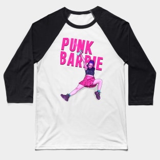 Punk Barbie (no background) Baseball T-Shirt